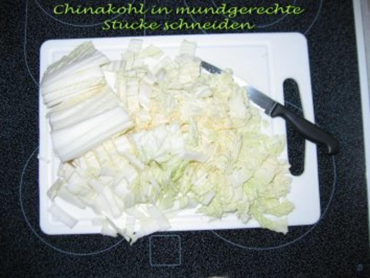 Chinakohlsalat mit Mandarinen - Rezept - Bild Nr. 2