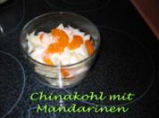 Chinakohlsalat mit Mandarinen - Rezept