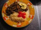 Schnelle Champignonpfanne mit Kräuterbutter - Rezept