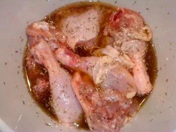 Hähnchenkeulen Provoncale vom Blech - Rezept - Bild Nr. 2