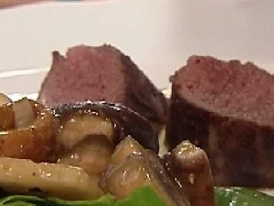 Rehfilet an Trüffelremoulade mit gebratenen Pilzen - Rezept