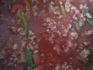 Hackfleichsoße vom Schwein italienische Art - Rezept - Bild Nr. 3