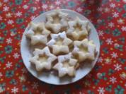 Gefüllte Eierlikör-Sterne - Rezept