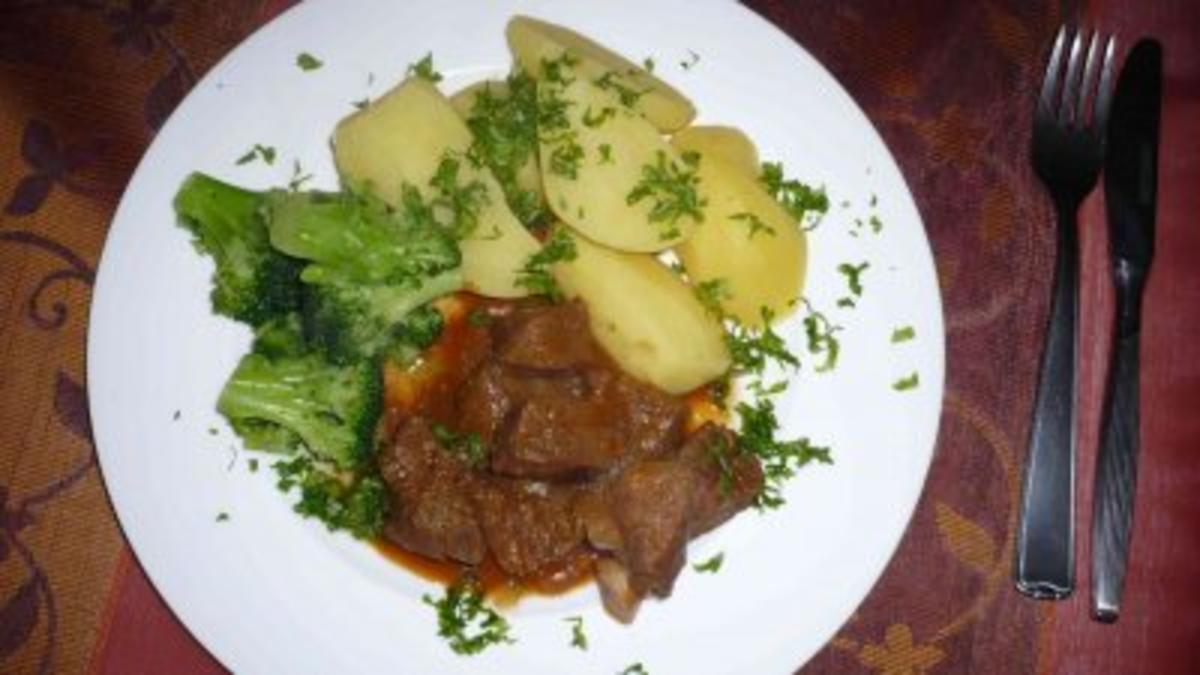 Bilder für Stifado vom Rind - Rezept