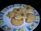 Butterplätzchen mit Mandeln oder Nüssen - Rezept