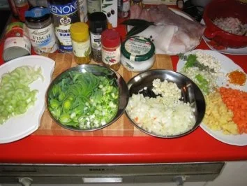 meine "Bouillabaisse" = südfranzösische Fischsuppe - Rezept - Bild Nr. 4