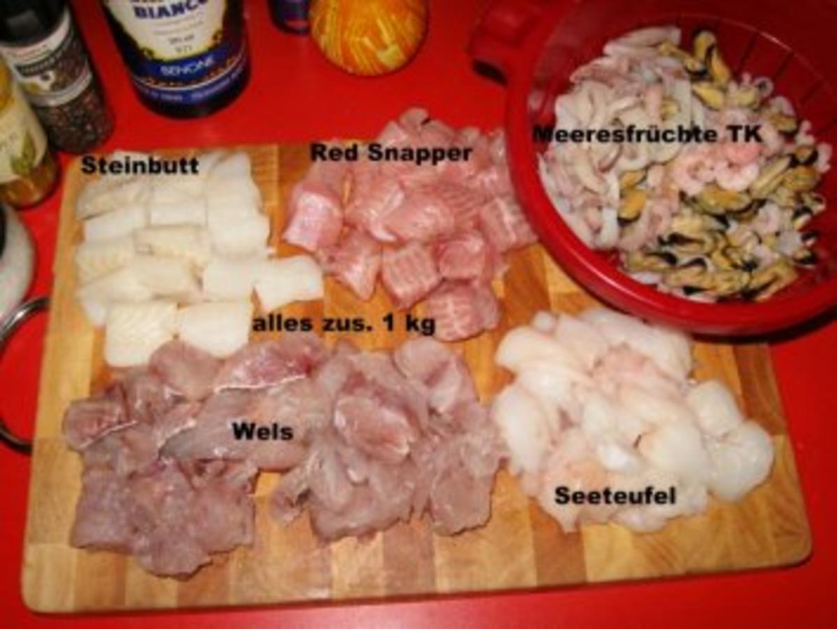 meine "Bouillabaisse" = südfranzösische Fischsuppe - Rezept - Bild Nr. 8