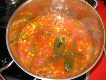 meine "Bouillabaisse" = südfranzösische Fischsuppe - Rezept - Bild Nr. 9