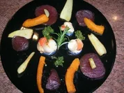 Jakobsmuscheln mit Antipasti von Wintergemüsen VORSPEISE - Rezept