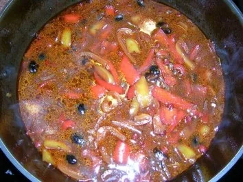 Rezept: Spanferkelkeule toskanische Art mit Kräutern und Kartoffel-Oliven-Röllchen HAUPTSEPEISE Bild Nr. 7 Spanferkelkeule toskanische Art mit Kräutern und Kartoffel-Oliven-Röllchen HAUPTSEPEISE - Rezept - Bild Nr. 7