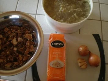 Alwins Pilzrisotto - Rezept