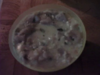 Rezept: Gefüllte Kohlrabi mit Hackfleisch,dazu Kohlrabi-Chili-Waluss-Soße mitChampignon und Basilikum-Kartoffeln Bild Nr. 2 Gefüllte Kohlrabi mit Hackfleisch,dazu Kohlrabi-Chili-Waluss-Soße mitChampignon und Basilikum-Kartoffeln - Rezept - Bild Nr. 2