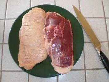 Alwins Entenbrust naturell - Rezept