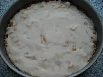 Rezept: Apfel-Käse-Kuchen, vegan Bild Nr. 5 Apfel-Käse-Kuchen, vegan - Rezept - Bild Nr. 5