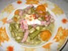 Bohnensuppe mit Räucherspeck - Rezept