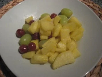 Rezept: Heiße Amaretto-Früchte Heiße Amaretto-Früchte - Rezept