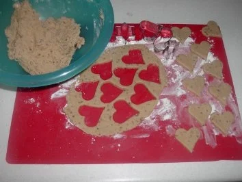 Rezept: Marzipan - Nuss - Plätzchen Bild Nr. 2 Marzipan - Nuss - Plätzchen - Rezept - Bild Nr. 2