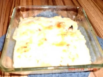 Vegetarisch überbackener Kartoffelbrei - Rezept