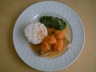 Rezept: Fisch im Aprikosenbeet Fisch im Aprikosenbeet - Rezept