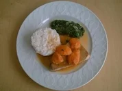 Fisch im Aprikosenbeet - Rezept