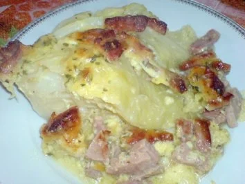 Rezept: Kohl-Wurstauflauf Bild Nr. 4 Kohl-Wurstauflauf - Rezept - Bild Nr. 4