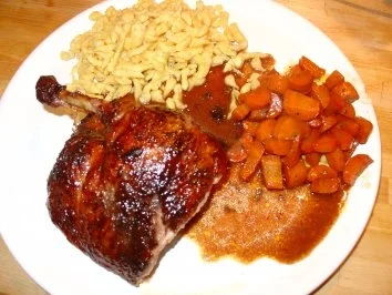 Gegrillte Advent-Ente - Rezept