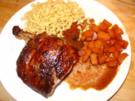 Gegrillte Advent-Ente - Rezept