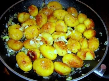 Forelle aus dem Ofen mit Schwenkkartoffeln - Rezept - Bild Nr. 4