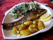 Forelle aus dem Ofen mit Schwenkkartoffeln - Rezept