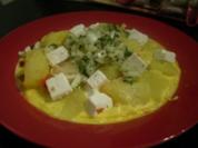 Gratinierte Kartoffeln mit Ziegenkäse - Rezept