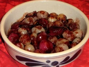 Balsamico-Rotwein-Zwiebel - Rezept