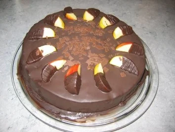 Apfel-Schoko-Torte - Rezept