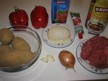 Rezept: Bauerntopf mit Hackfleisch und Paprika Bild Nr. 2 Bauerntopf mit Hackfleisch und Paprika - Rezept - Bild Nr. 2