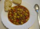 Bauerntopf mit Hackfleisch und Paprika - Rezept