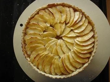 Französische Apfeltarte - Rezept