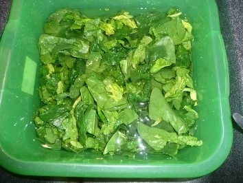 FINGERFOOD/GEMÜSE+FISCH:Spinat Muffins mit Garnelen - Rezept - Bild Nr. 2