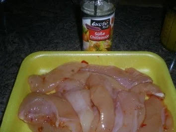 Rezept: Tagliatelle mit Hühner Filet und Orangen Sauce Bild Nr. 4 Tagliatelle mit Hühner Filet und Orangen Sauce - Rezept - Bild Nr. 4