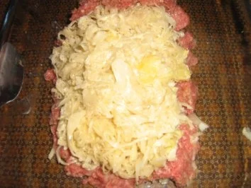 Hackbraten mit Sauerkrautfüllung - Rezept - Bild Nr. 7