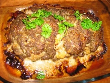 Hackbraten mit Sauerkrautfüllung - Rezept - Bild Nr. 10