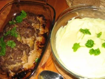 Hackbraten mit Sauerkrautfüllung - Rezept - Bild Nr. 11