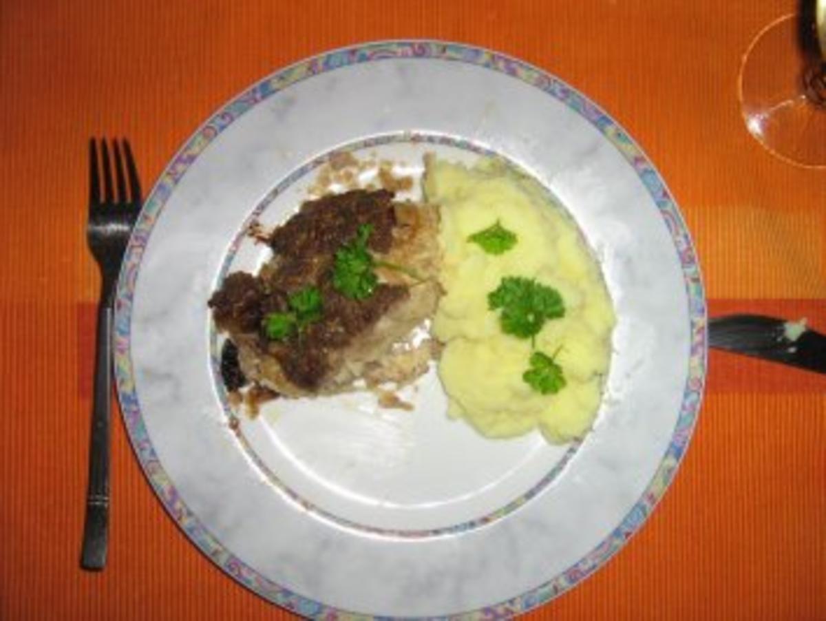 Hackbraten mit Sauerkrautfüllung - Rezept - Bild Nr. 12