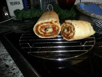 BROT :Herzhafter Salami-Oliven-Kuchen - Rezept - Bild Nr. 2