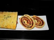 BROT :Herzhafter Salami-Oliven-Kuchen - Rezept