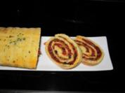 BROT :Herzhafter Salami-Oliven-Kuchen - Rezept