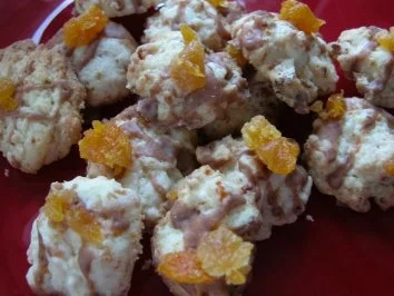 Plätzchen - Aprikosen-Mascarpone-Wölkchen - Rezept