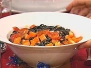 Schwarze Nudeln Thermidor - Rezept