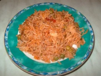 Sarahs bunte Reispfanne - Rezept