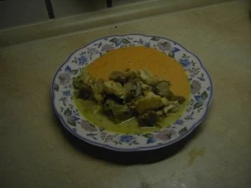 Fleisch - Hähnchengeschnetzeltes mit Pilzen - Rezept