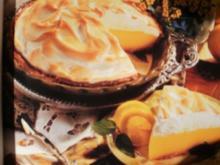 Zitronebaiser Pie - Ein leckerer Pie - sehr beliebt in Amerika- Einfach und Billig - Rezept