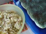 Ein schneller Kartoffelsalat, Mooskuchen und Schmätzchen für die Weihnachtsfeier mit Freunden - Rezept